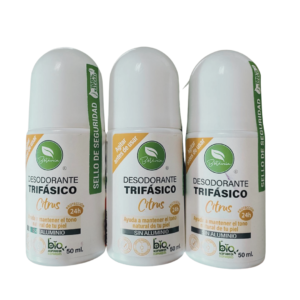 Desodorante trifasico citrus